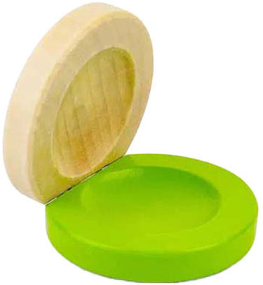 Bigjigs houten castagnette kleur