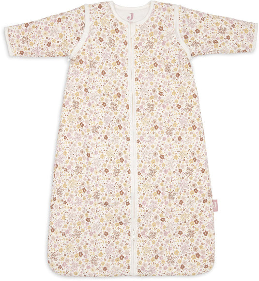 Jollein slaapzak baby met afristbare mouw 110cm - flower fairies