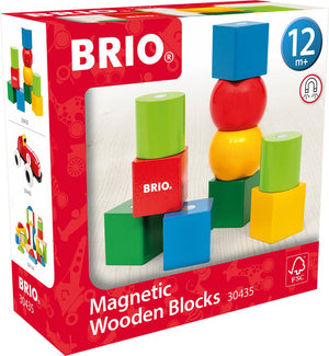 Ravensburger brio â€“ 30435 houten blokken met magneten | speelgoedbouwstenen voor kinderen vanaf 12 maanden