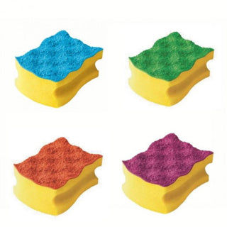 Load image into Gallery viewer, Vileda schuursponsen pur active colors 4 stuks | 4 stuks
