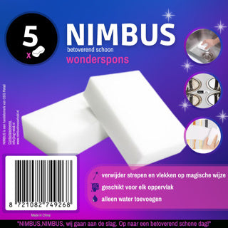 Load image into Gallery viewer, Nimbus wonderspons 5 stuks | 10 stuks
