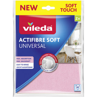 Vileda doek actifibre soft 2 stuks | 5 stuks
