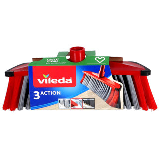 Load image into Gallery viewer, Vileda 3action binnen bezem | 3 stuks
