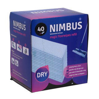Nimbus magic vloerdoekjes navulling 40 stuks 28x22 cm | 2 stuks