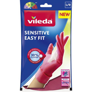 Vileda handschoenen sensitive l 1 paar