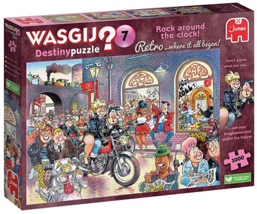 Wasgij Retro Destiny 7 - Rock around the clock!, 1000st.
