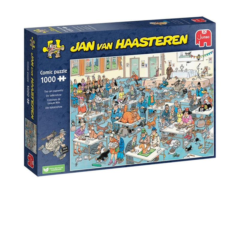 Load image into Gallery viewer, Jan van Haasteren Legpuzzel Kattenshow, 1000st.
