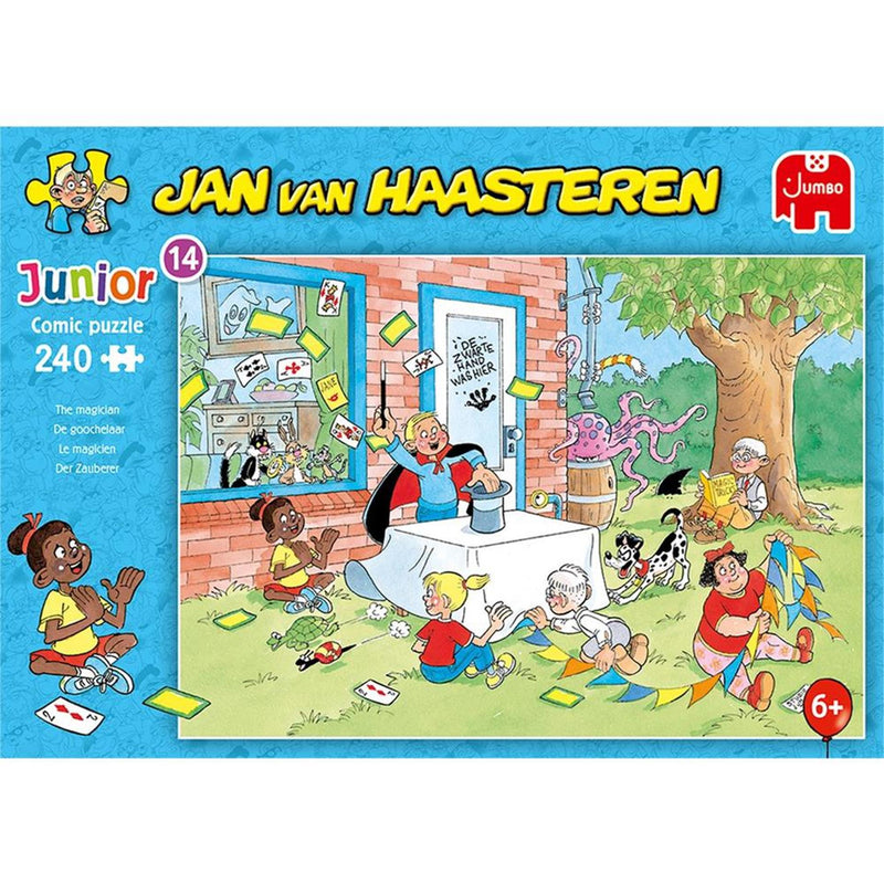 Load image into Gallery viewer, Jan van Haasteren Legpuzzel Junior De Goochelaar, 240st.
