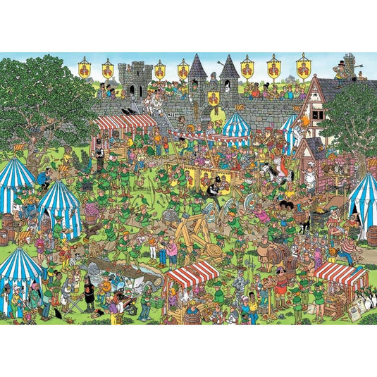 Jumbo jvh puzzel robin hood 1500pcs