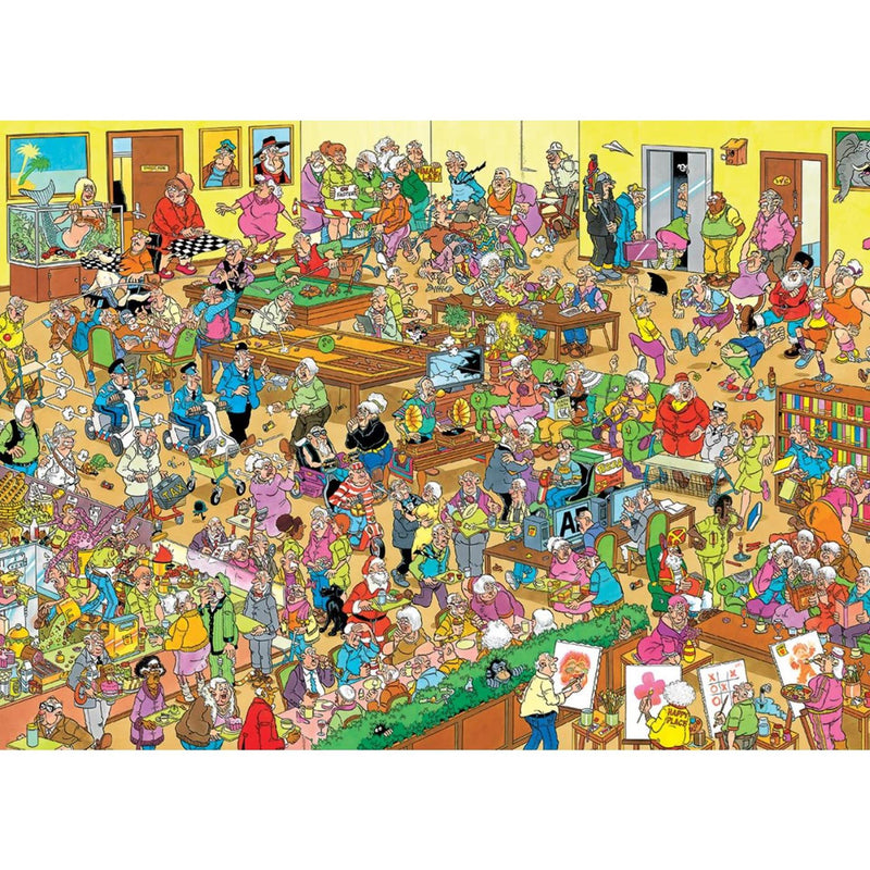 Load image into Gallery viewer, Jumbo jvh puzzel het bejaardentehuis 1000st
