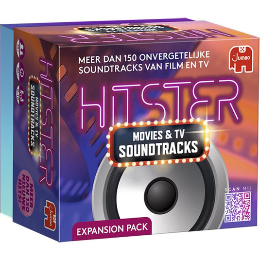 Jumbo - hitster – movies tv soundtracks - uitbreidingsset - partyspel - actiespel