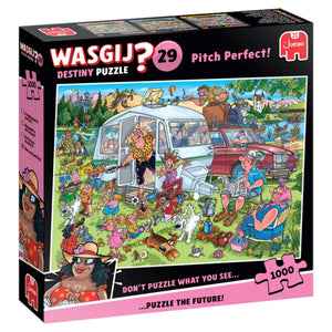 Jumbo wasgij destiny 29 - op de camping! - pitch perfect! - 1000 stukjes puzzel - legpuzzel