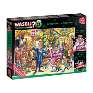 Jumbo wasgij christmas 21 - een feestelijke make-over! - 2x1000 stukjes puzzel - legpuzzel volwassenen