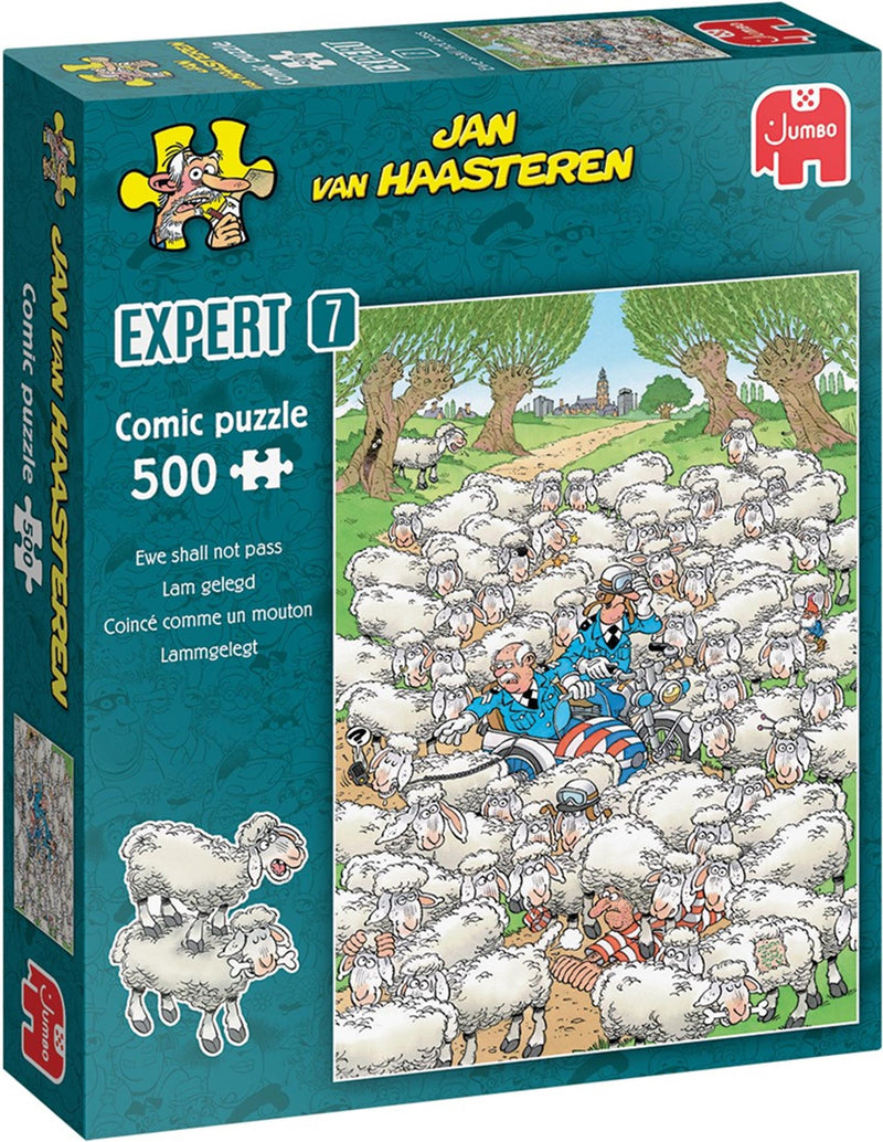 Load image into Gallery viewer, Jumbo puzzel jvh expert 7 lam gelegd 500pcs

