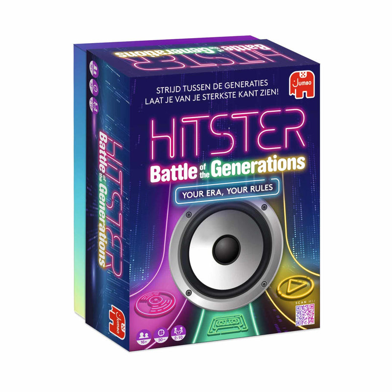 Load image into Gallery viewer, Jumbo hitster battle of the generations – nederlandstalig muziekspel – generaties – partyspel – actiespel
