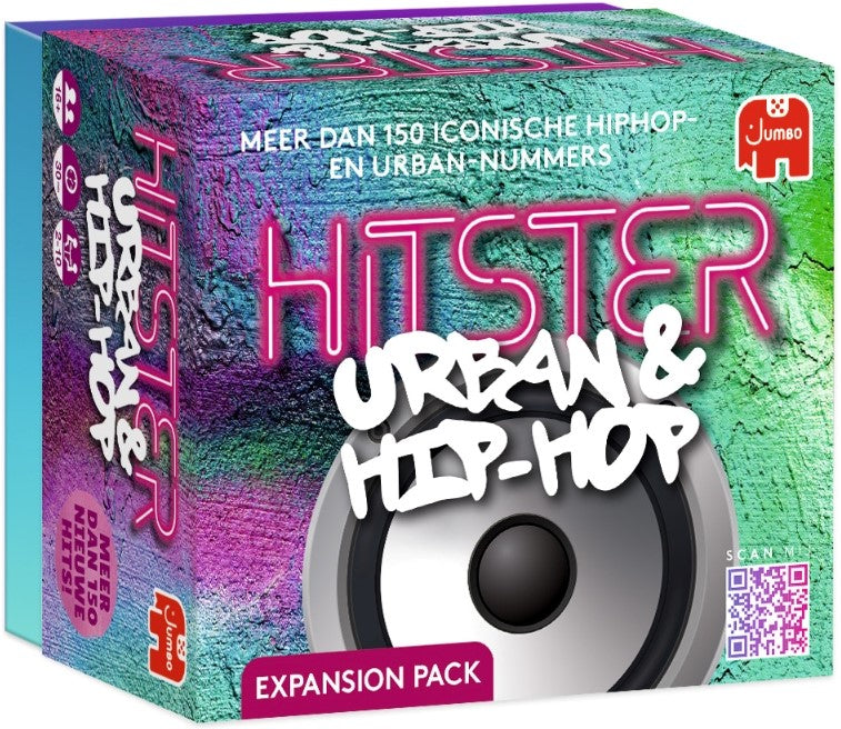 Load image into Gallery viewer, Jumbo hitster urban hip-hop – muziekspel uitbreiding – hiphop r b – partyspel – actiespel
