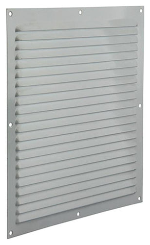 Renson 1015075 - schoepenrooster plat alu wit 300x300mm | 10 stuks