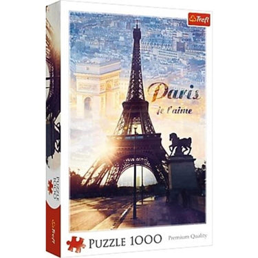 Puzzel parijs bij zonsopgang 1000 stukjes