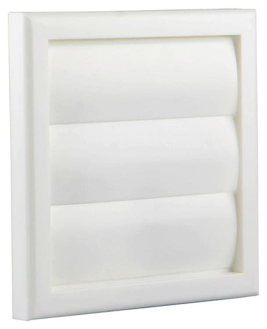 Renson 1006372 - dampkaprooster opbouw 733 pvc ral 9010 154x154mm | 2 stuks