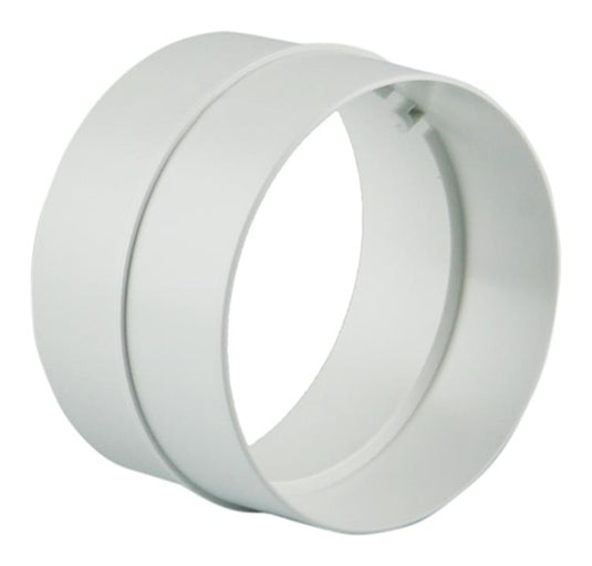 Renson 1006395 - pvc verbindingsstuk 7006 wit ø 100 | 4 stuks