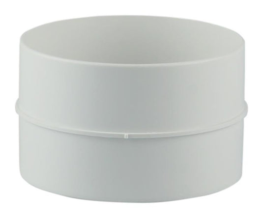 Renson 1006395 - pvc verbindingsstuk 7006 wit ø 100 | 4 stuks