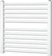 Plieger quadro designradiator - handdoekradiator - 48.5 cm x 50 cm - 204 watt - wit