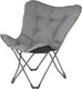 Bo-camp - urban outdoor - vlinderstoel - redbridge - m - oxford polyester - grijs