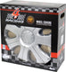 Carpoint wieldoppen racing 15 inch abs zilver set van 4