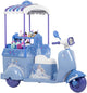 Volare disney frozen ijskar – elektrische ijscokar met licht geluid – inclusief accessoires – 7.2v