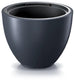 Prosperplast plantenpot bloempot heos - kunststof - antraciet - d57 x h43 cm - met binnenpot - tuin potten