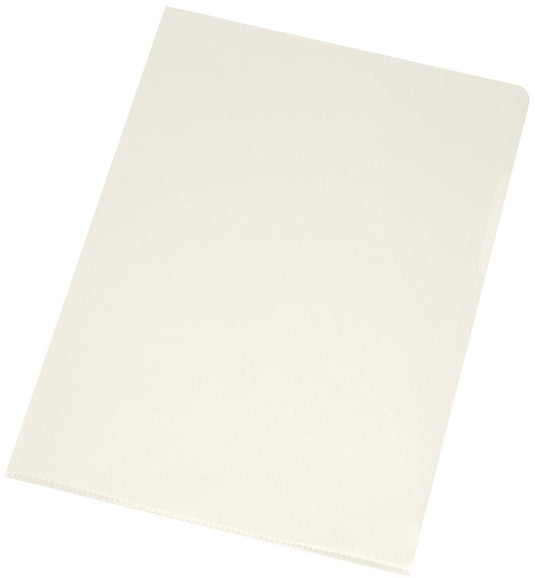 Q-connect l-map | glashelder | 120 micron | pak van 100 stuks