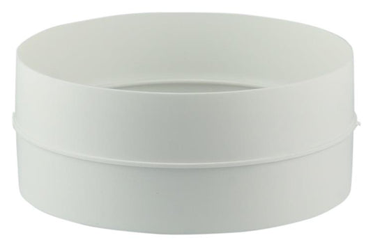 Renson 1006396 - pvc verbindingsstuk 7006 wit ø 125 | 4 stuks
