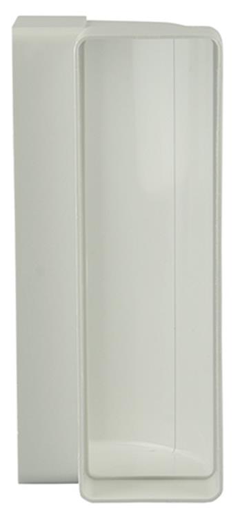 Load image into Gallery viewer, Renson 1006404 - pvc hoekverbinding vert.90° 7015 wit 204x60mm | 3 stuks
