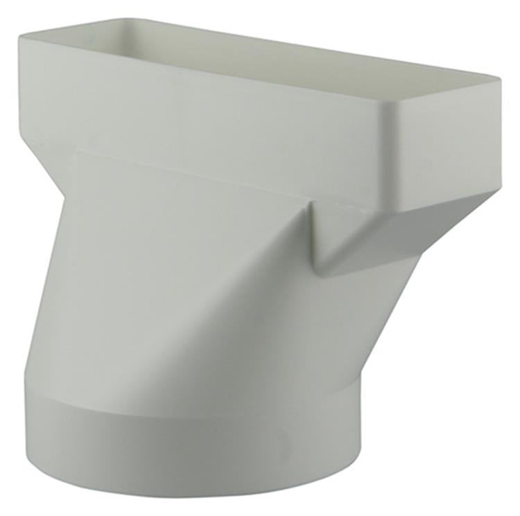 Load image into Gallery viewer, Renson 1006411 - pvc verbindingsstuk rond rechth. 7021 wit ø 125mm | 2 stuks
