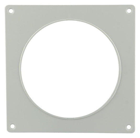 Renson 1006426 - set 2 st.pvc afdekplaten 7031 wit ø 100 | 5 stuks