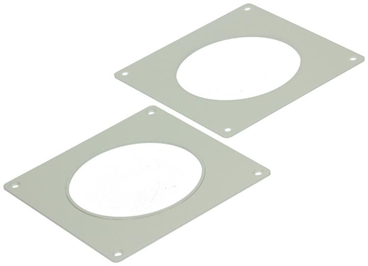 Load image into Gallery viewer, Renson 1006426 - set 2 st.pvc afdekplaten 7031 wit ø 100 | 5 stuks
