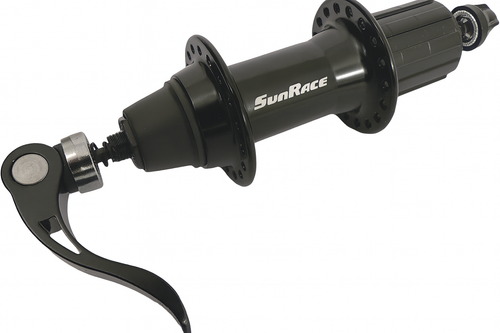 Sunrace achternaaf 8 speed hbm53 - 36 gaats - 135 mm - quick release - zwart