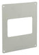 Renson 1006429 - set 2 st.pvc afdekplaten 7032 wit 110x55mm | 5 stuks