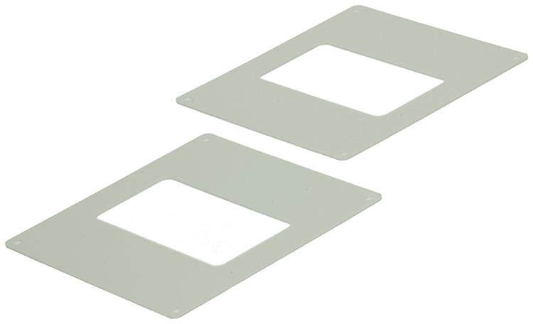 Load image into Gallery viewer, Renson 1006429 - set 2 st.pvc afdekplaten 7032 wit 110x55mm | 5 stuks
