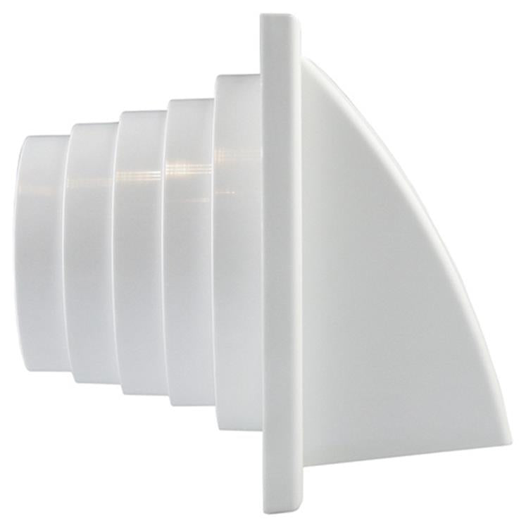 Load image into Gallery viewer, Renson 1006383 - dampkaprooster 1 klep 741 dia pvc ral 9010 ø100-130 | 2 stuks
