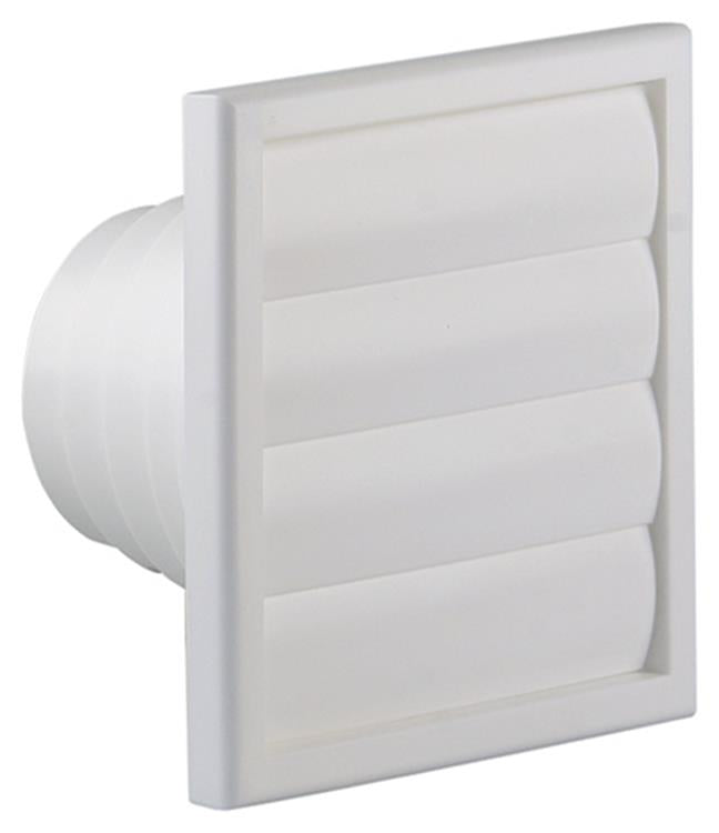 Load image into Gallery viewer, Renson 1006385 - dampkaprooster 4 klep 742 dia pvc ral 9010 ø100-130 | 2 stuks
