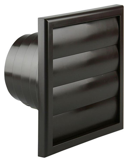 Renson 1006386 - dampkaprooster 4 klep 742 dia pvc ral 8019 ø100-130 | 2 stuks