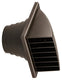 Renson 1006384 - dampkaprooster 1 klep 741 dia pvc ral 8019 ø100-130 | 2 stuks