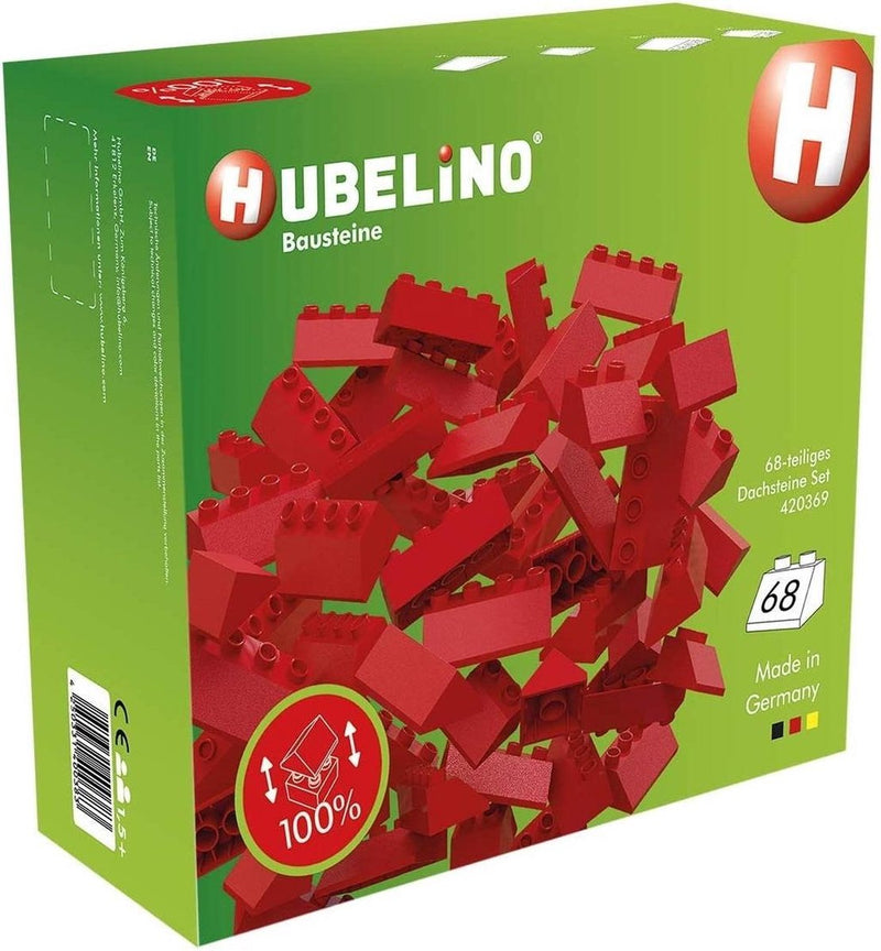 Load image into Gallery viewer, Hubelino dakpannenset bouwblokjes - 68dlg.
