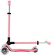 Globber 3-wiel step - primo foldable plus lights pastel pink - roze - lichtgevende wielen - vouwbaar - in hoogte verstelbaar - vanaf 3 tot 9 jaar