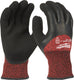 Milwaukee winter snijklasse 3 gedimde werkhandschoenen winter handschoenen cut level 3 -m 8 -1pc - 4932471347