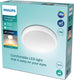 Philips led philips doris badkamerplafonnière - wit - groot - 17 w