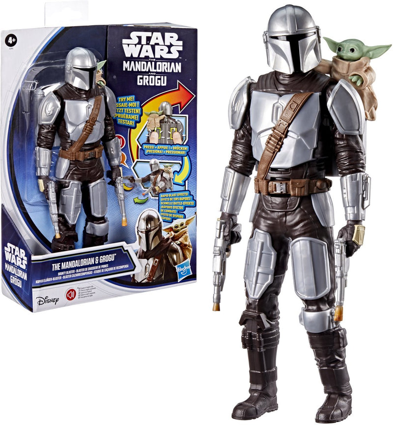 Load image into Gallery viewer, Star wars the mandalorian en grogu bounty blaster speelfiguur
