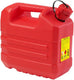 Eda benzine jerrycan - met tuit - 10 liter - rood