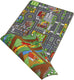 Paradiso toys speelkleed duoplay omkeerbaar stad en boerderij, 67x100cm